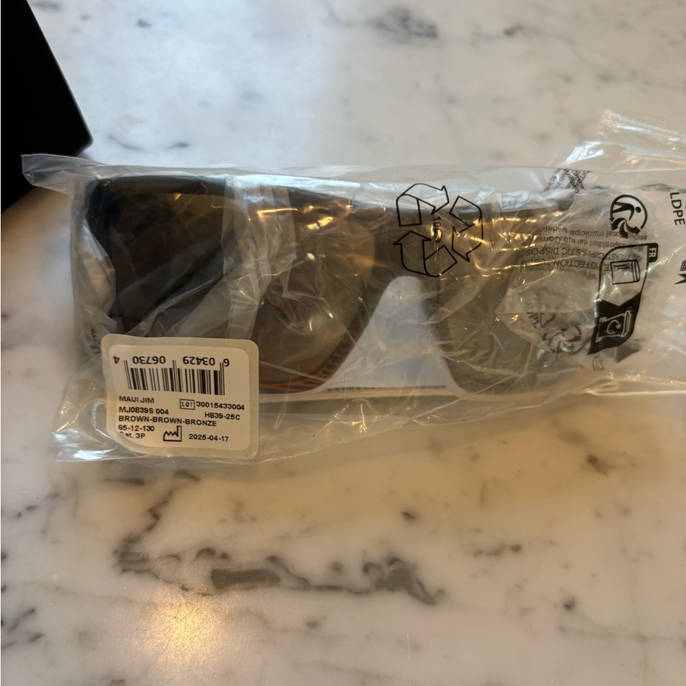 Maui Jim Alenuihaha Black and Brown Sunglasses - Picture 10 of 16